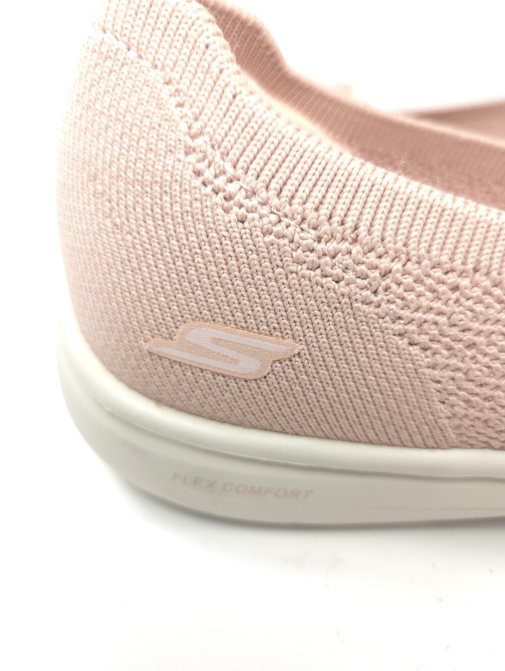 Skechers On‑the‑GO Flex Radiant Flora Blush Pink Knit Slip‑On Skimmer Sz 9 - Picture 7 of 16